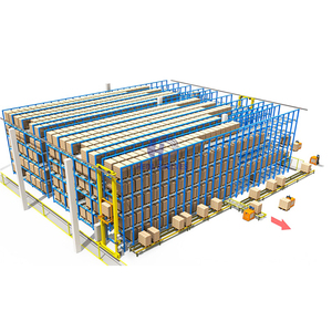 Hoogwaardig inrijpalletstellingensysteem met LIFO-palletbeheer en robuuste inrijstellingen.