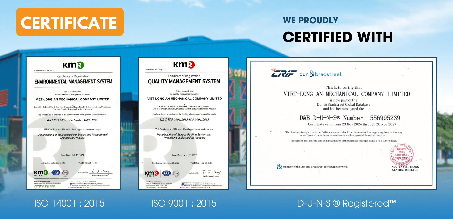 Certificaten overzicht