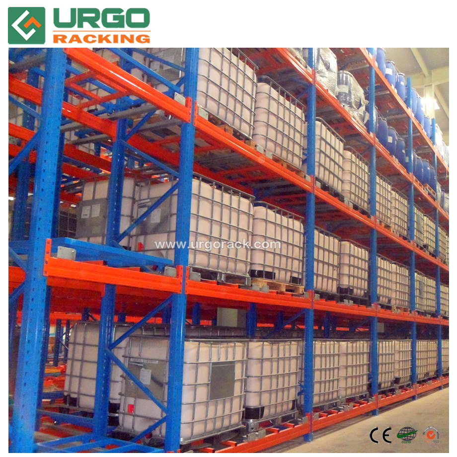 Alibaba Gold Supplier van zware stalen push-back palletstellingen