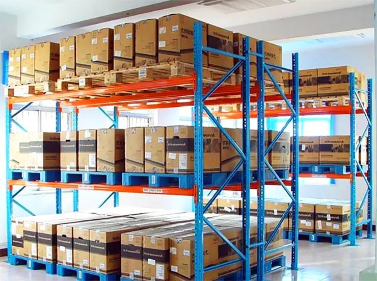 Verstelbare palletstellingen voor magazijnopslag, zware stellingen, palletrekken voor magazijnopslag