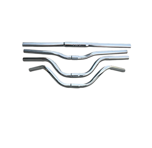 Fabrieksdirect geleverd: gebogen fietsstuur van 560 mm lang en 1,2 mm dik, gemaakt van zwart staal, geschikt voor racefietsen en mountainbikes.