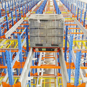 Robuust 4-weg shuttle-stellingsysteem van staal