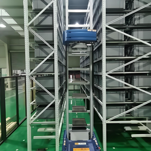 Mini-Load PLC- en motorgestuurd geautomatiseerd magazijn met instelbare snelheid en 1 jaar garantie voor zeer efficiënte pakketsortering en -opslag.