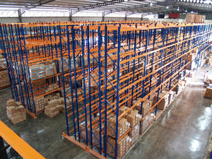 Hot Sale Dubbel Diep Stellingsysteem Zware Lading Dubbel Diepe Palletstellingen