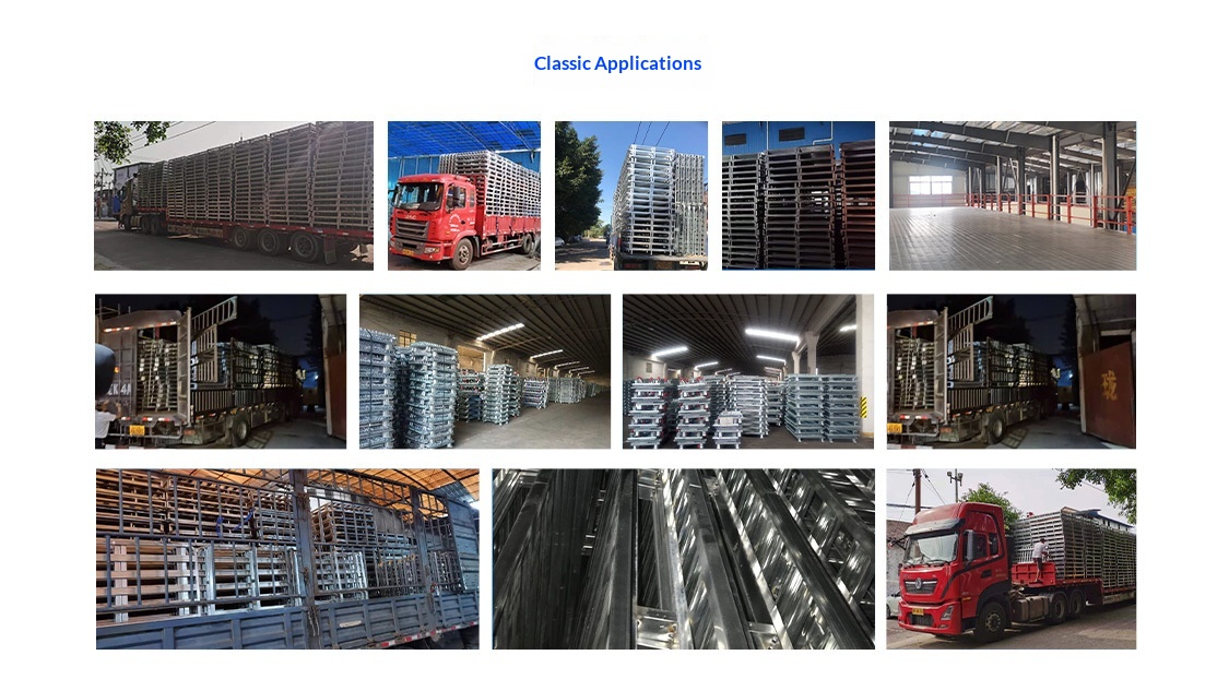 Logistieke opslagrekken en platformconstructies