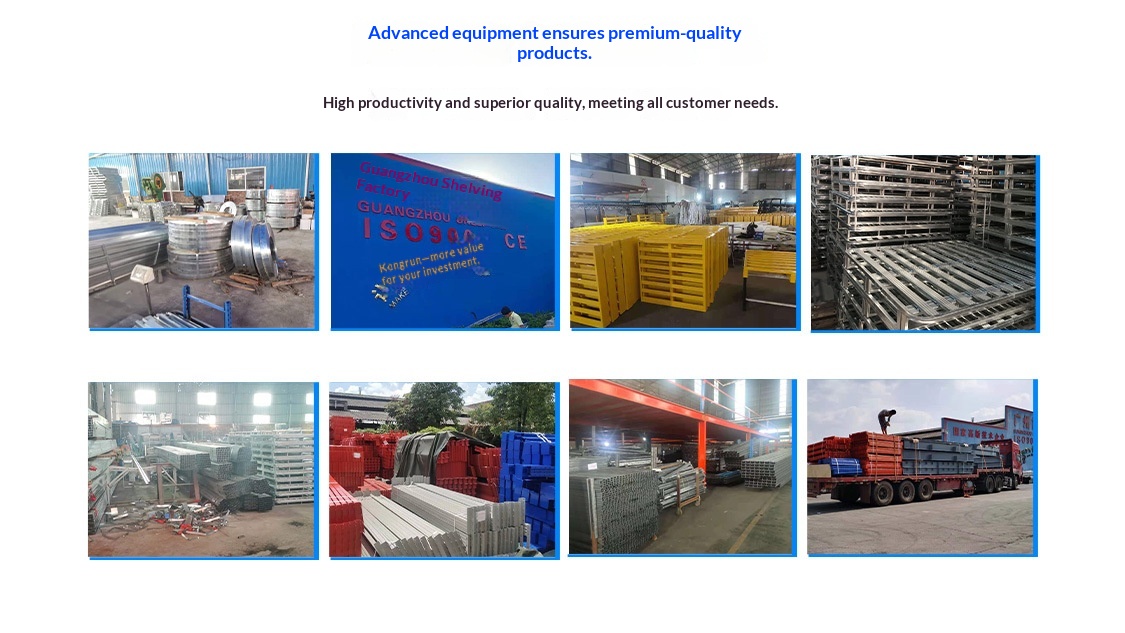 Maatwerk stalen pallet- en stellingsystemen