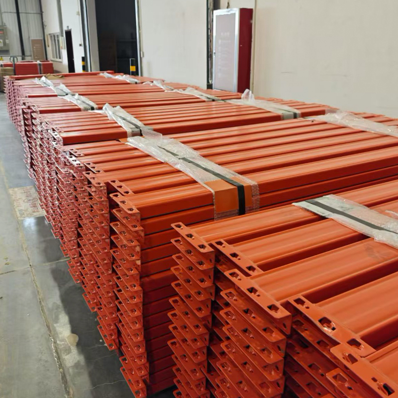 Industriële stellingen, selectief palletstellingsysteem, stalen opslagstelling, zware magazijnstelling Q235B staal met een draagvermogen van 1000-4000 kg.