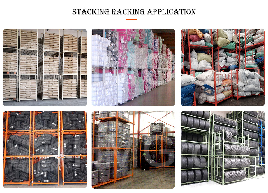 Bandenopslag rekken logistiek