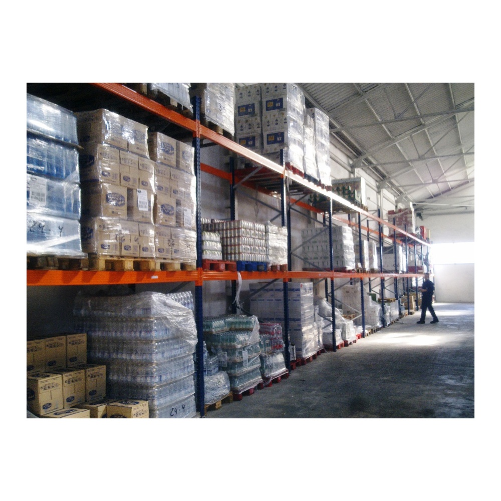 Stalen stellingen, verstelbare metalen stellingen zonder bouten, palletopslag, metalen stellingen, stapelrekken en stellingen.