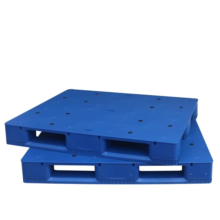 NEXARA NIEUW Materiaal 18KG 1300*1200*160mm Platte kunststof pallet in Indonesië Drie spijlers Zware kunststof pallet
