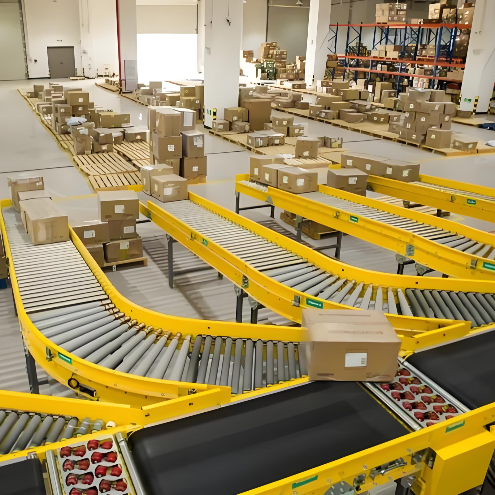 Hoogwaardig pallet-AS/RS-systeem met PLC-motor en -engine voor industriële opslag. 1 jaar garantie.