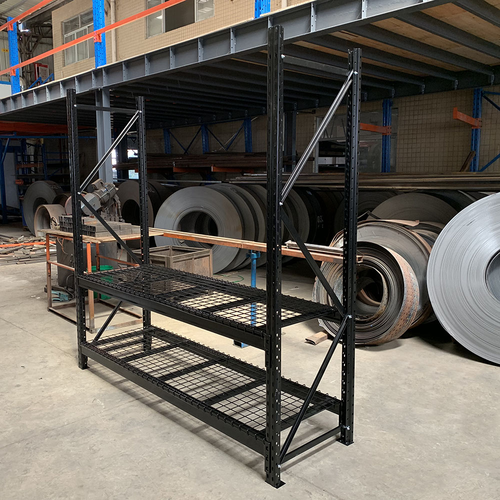 Mracking Middelzware Magazijnstellingen Verstelbare Opslagstellingen en Planken Selectieve Pallet Stalen Stellingen Groothandel
