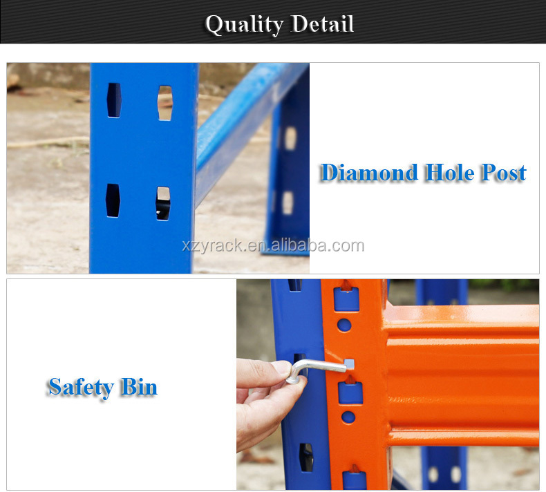 Factory Price Heavy Duty Double Deep Pallet Racking System