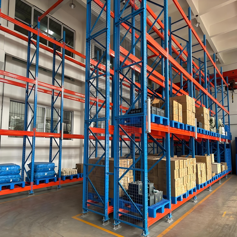 Aanpasbaar industrieel stalen zolderplankplatform, pallet, duurzaam, zwaar, verstelbaar, roestwerend, direct leverbaar