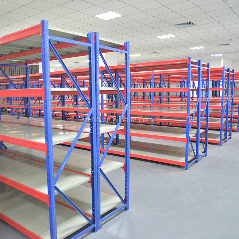 Zwaar uitgevoerde 5-laags selectieve palletstelling 1500-4500 kg/niveau magazijnopslagsysteem stalen ijzeren stapelstellingen schappen karton