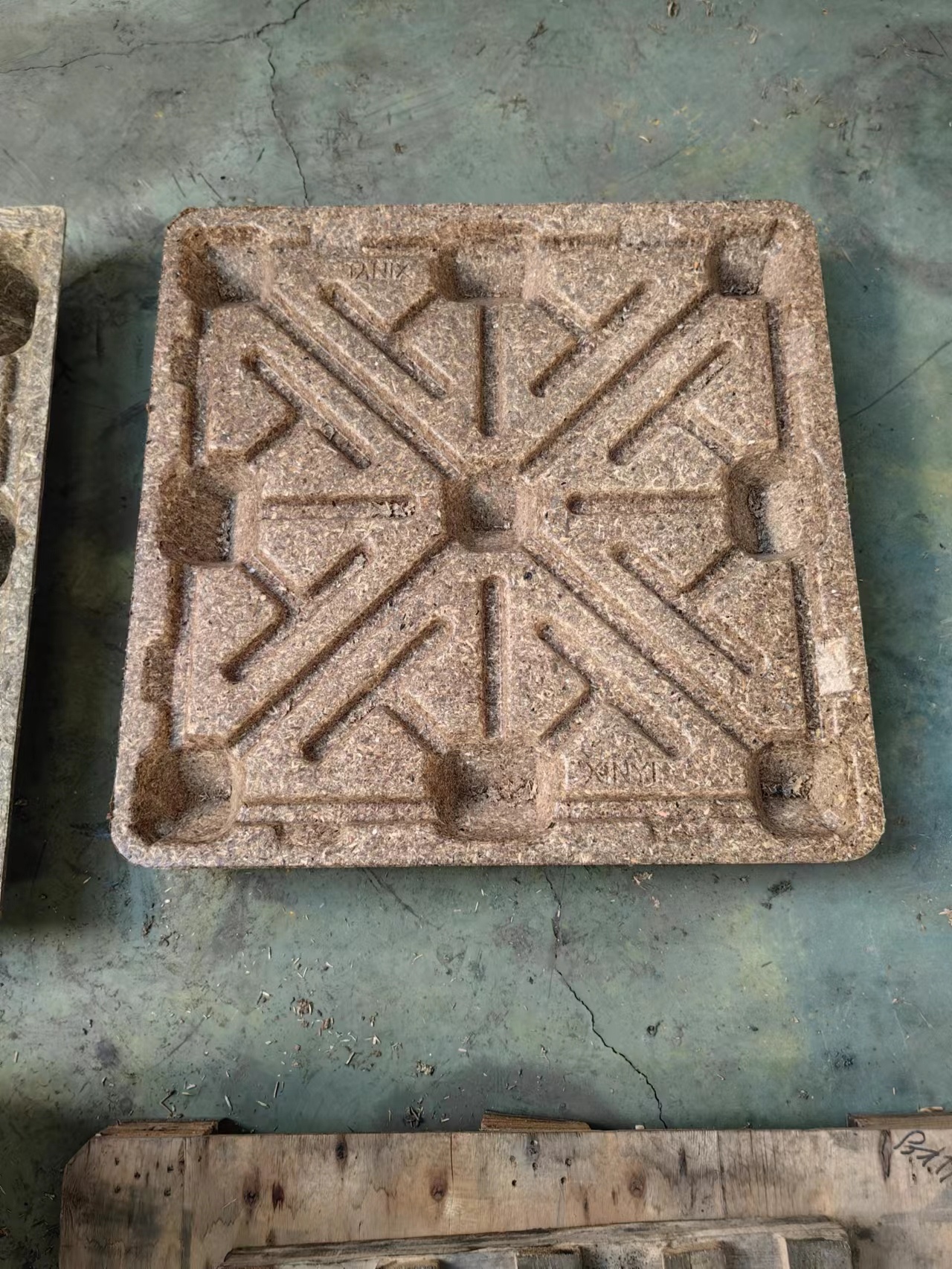 Productieproces van houten pallets | Compressievormen van houten pallets