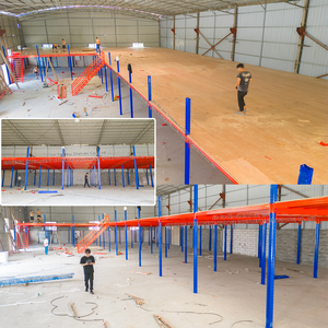 Tweede verdieping multiplex mezzanine platform magazijn loft vloersysteem voor industriële opslagruimte uitbreiding tot 300-1000 kg