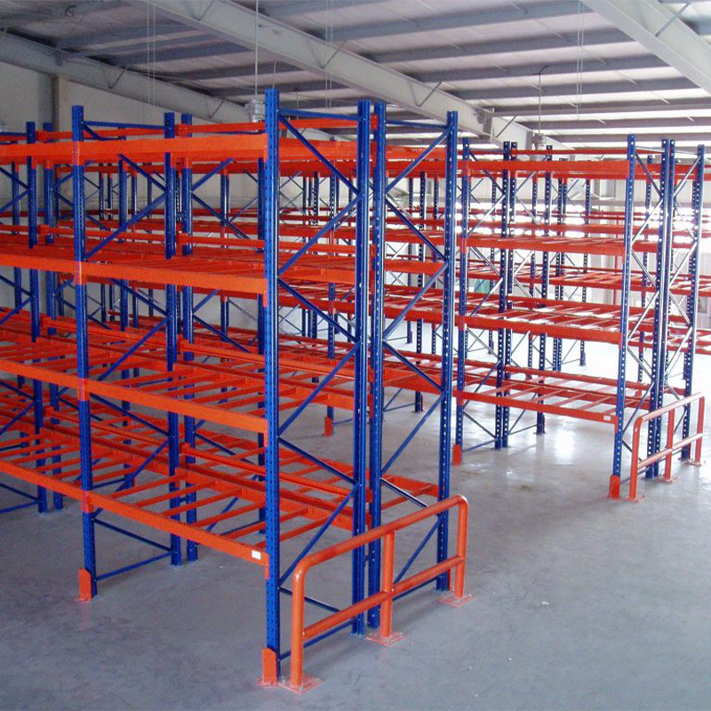 Technisch ontwerp van palletstellingen met een hoge dichtheid.